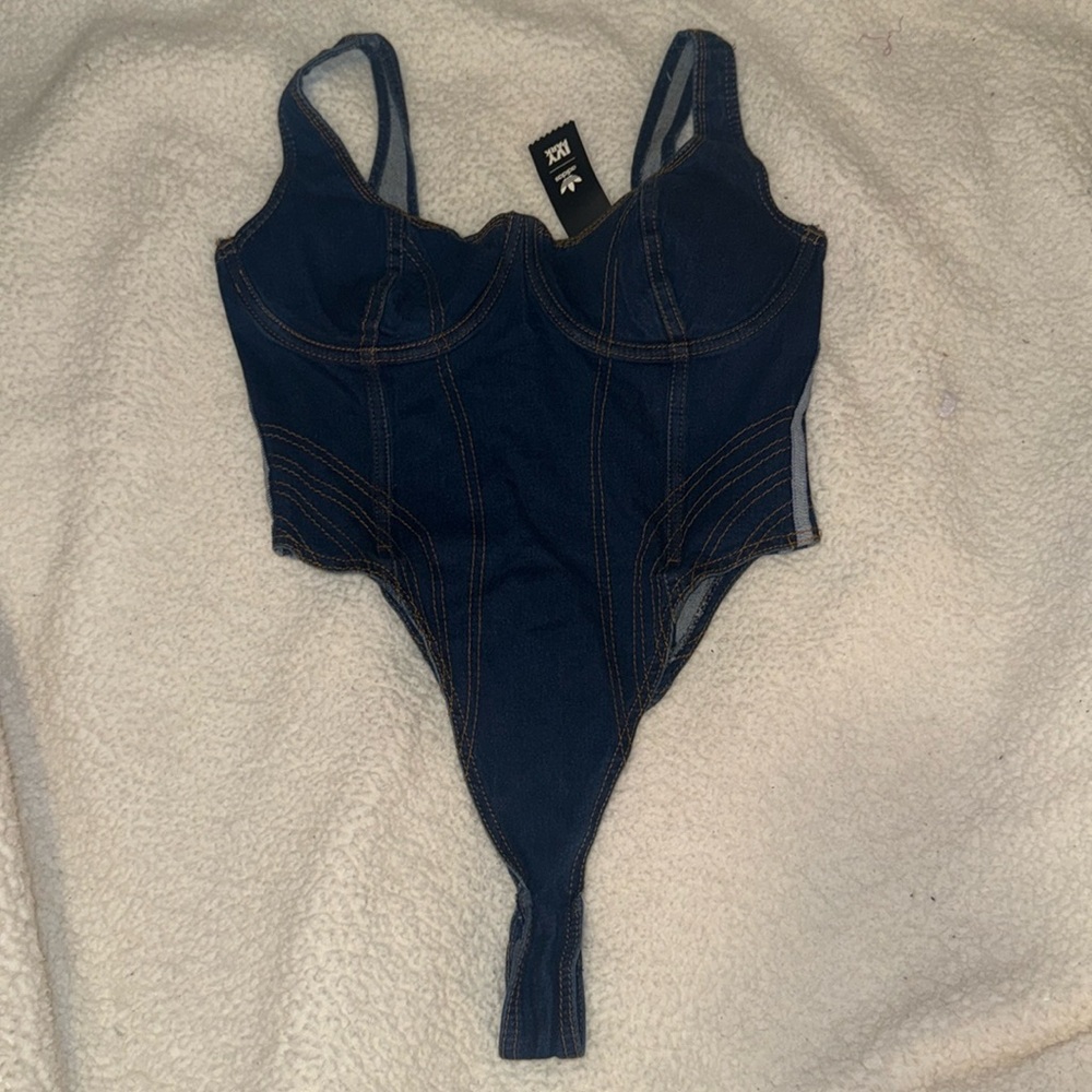 Ivy Park denim bodysuit